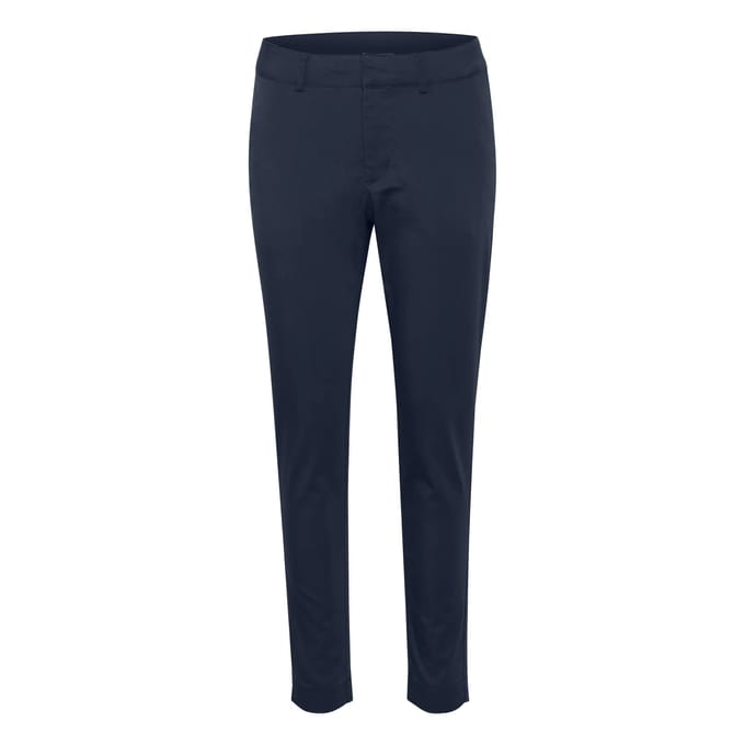 Kaffe Broek Kalea Chino Pant 10505191 194020 Midnight Marine Dames Maat - W34