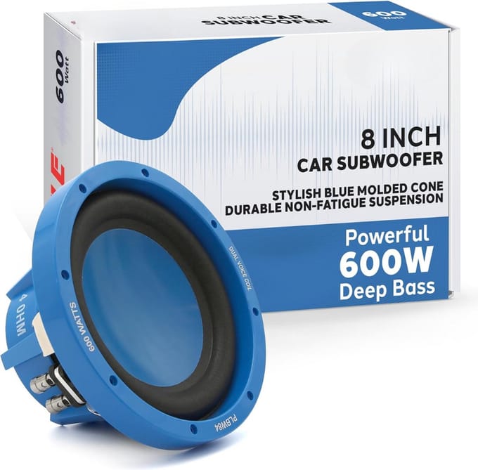 Lexium Subwoofer Auto - Subwoofer met Versterker - Actieve Subwoofer - Basreflexbehuizing