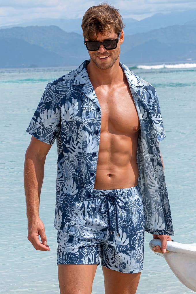 Vakantiemodus Tropisch Shirt