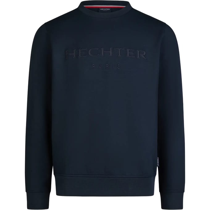 Zachte gemêleerde modal sweatshirt Hechter