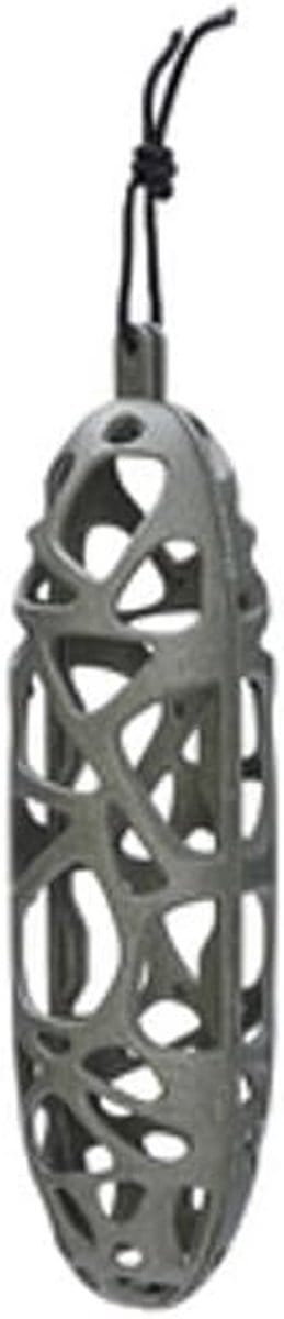 Voedersilo voor Vogels Grijs 23 cm Recycld Materiaal