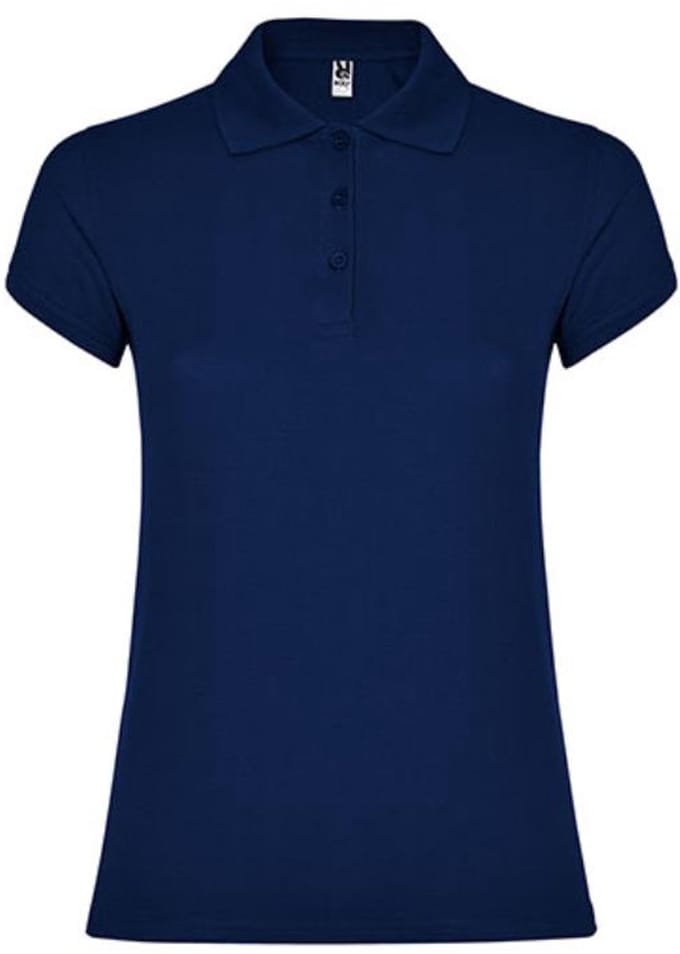 Roly - Star Dames Polo - Navy Blue 55 maat XL