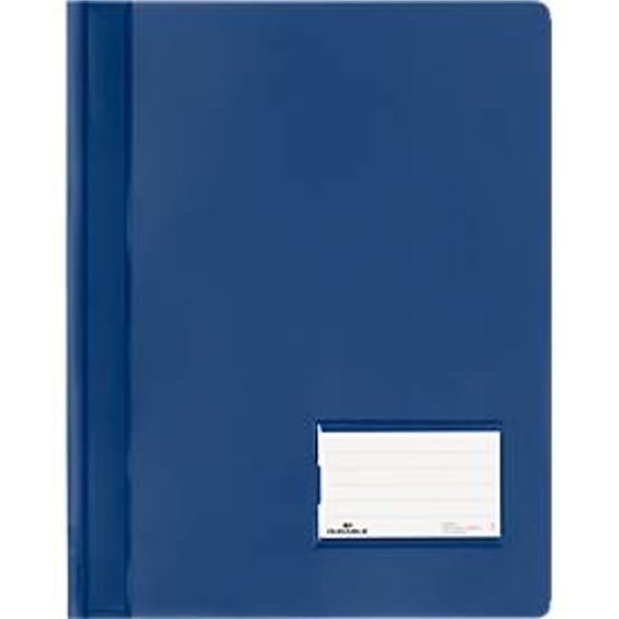 DURABLE Premium presentatiemap, voor A4, hard pvc, 25 stuks, donkerblauw
