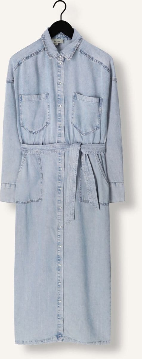 AAIKO Dilien Ten 549 Dames - Jurk - Lichtblauw - Maat XS