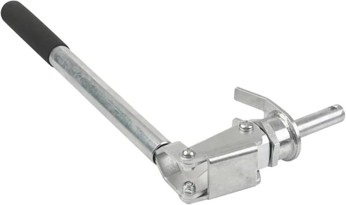 Klepveer Compressor - Motor Tool - Motor Reparatie - 360° Draaibare Handgreep - 3/8 & 7/16" - Zwart