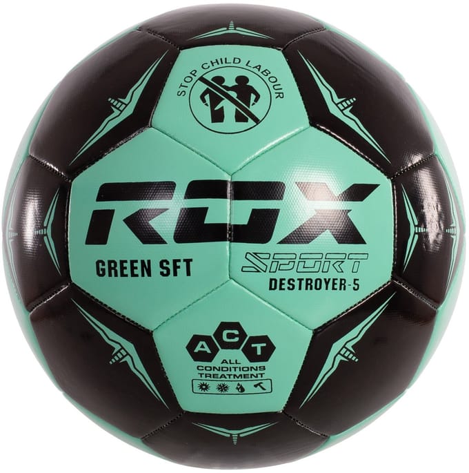 Voetbalbal Rox Destroyer maat 5 Verde Sft FÚTBOL 11