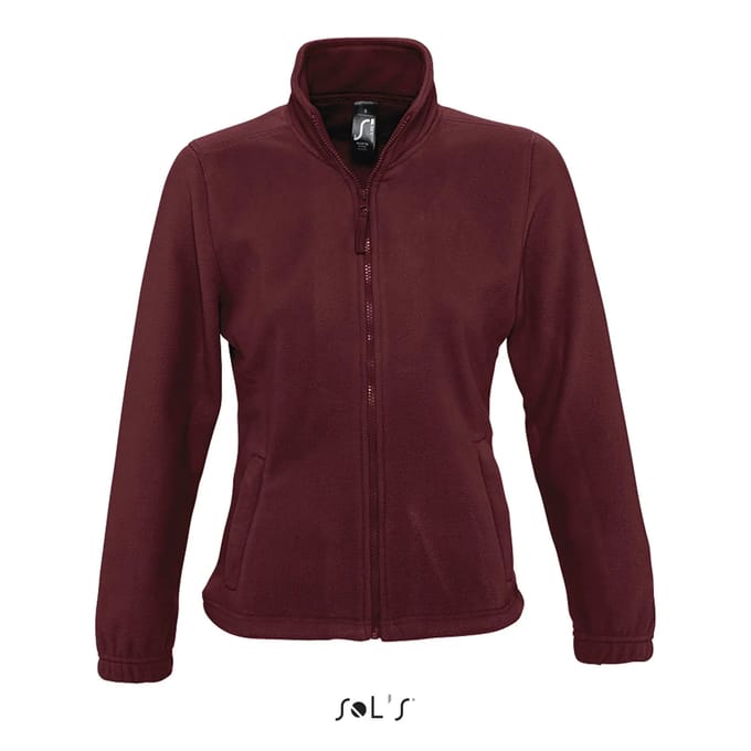SOL'S Women´s Fleece Jacket North L745 - Burgundy - L