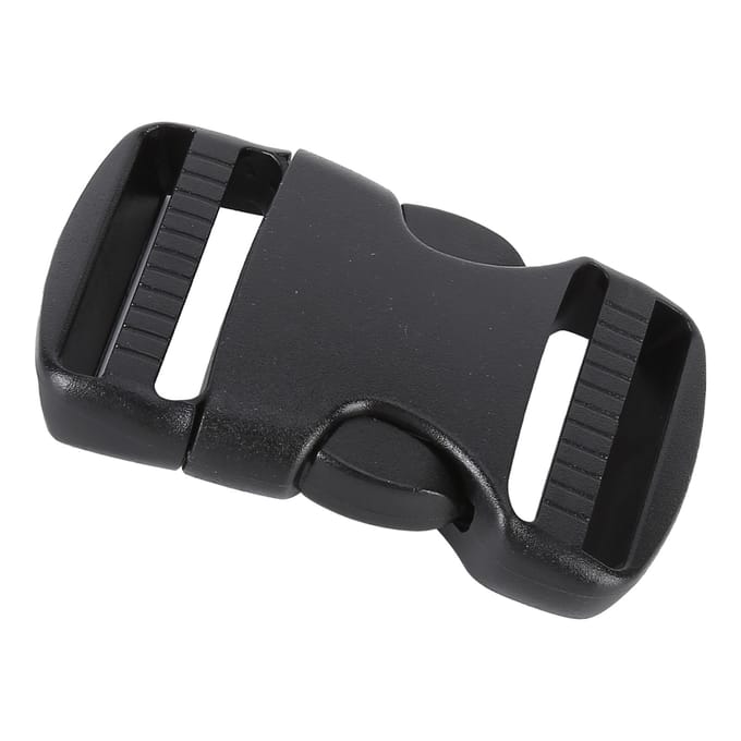 Lot de 5 boucles à dégagement rapide en plastique, double sangle réglable, remplacement pour sac à dos QYSC-201