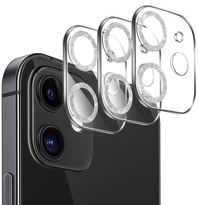 Dailygoods- Camerabeschermingsglas - Compatibel met iPhone 12