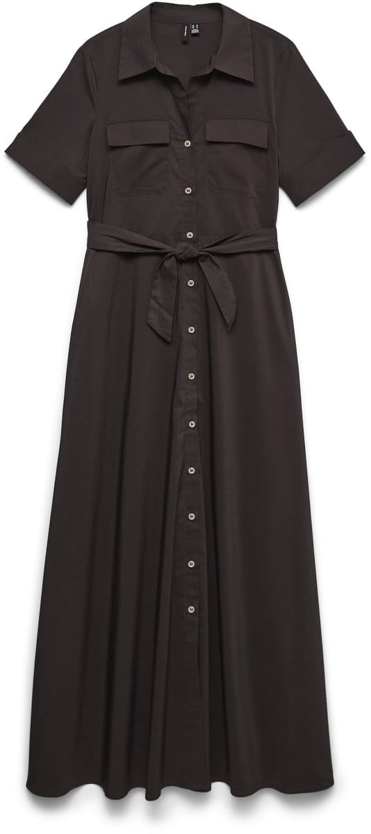 Vero Moda Blousejurk VMLOTUS Lange jurk