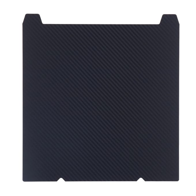 Dubbelzijdige bouwplaat PEI-coating PET koolstofvezel printbed 235x235MM 3D-printplatform voor black