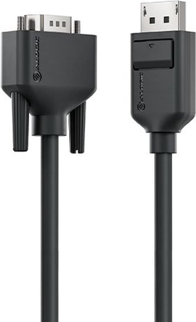 ALOGIC EL2DPVGA-02 video kabel adapter 2 m DisplayPort VGA (D-Sub) Zwart