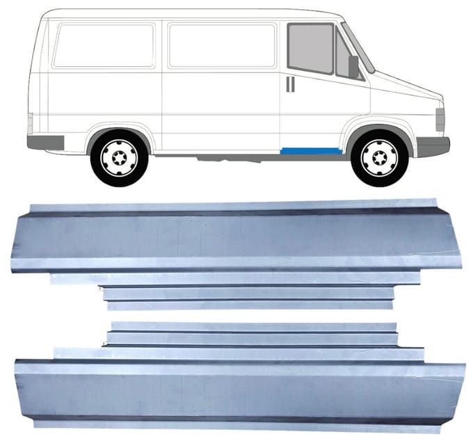 Reparatie dorpel voor Citroen C25 1981-1994 / Links + Rechts