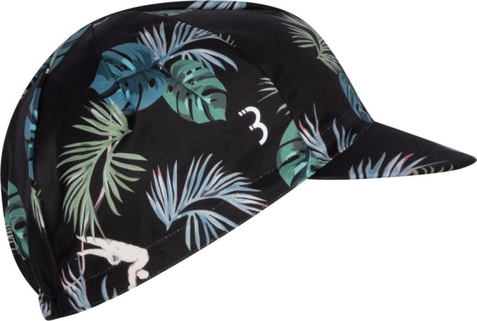 BBB FIETSPETJE ZWART/GROEN - BBW-253 CYCLING CAP CLASSICO PLANT - ONE SIZE