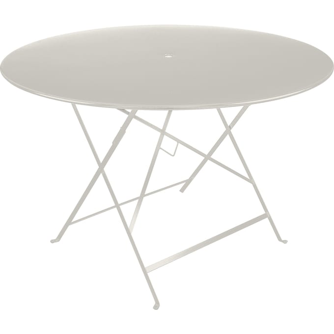 Fermob BISTRO klaptafel rond - A5 leemgrijs - Ø 117 cm