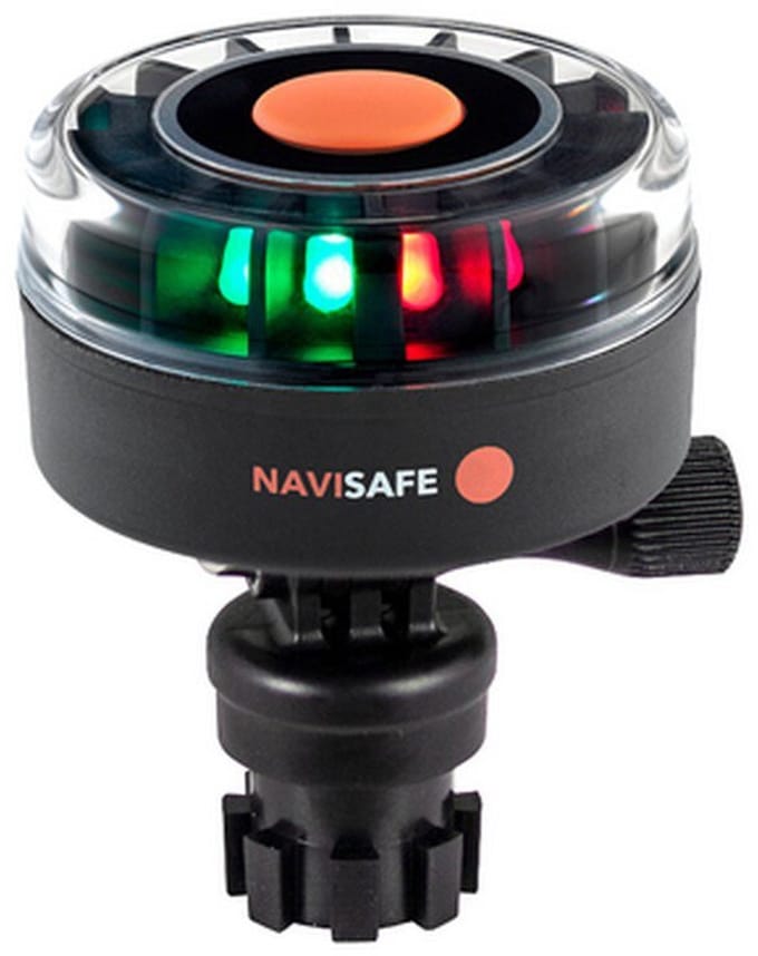 Navisafe - NS340 - NAVI LIGHT 360° Tricolour met kantelbare Navimount houder