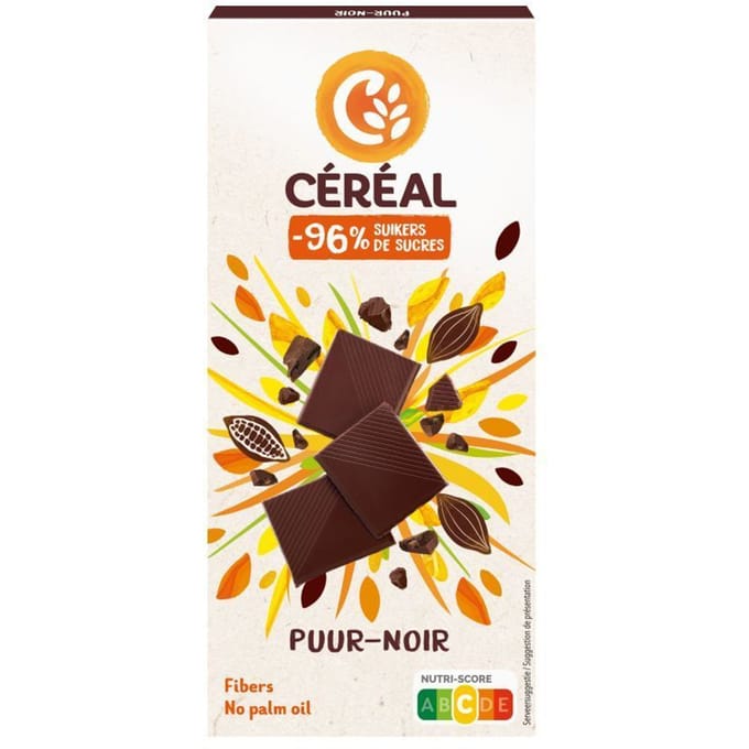 Céréal Chocolade Tablet Puur - 80 gr