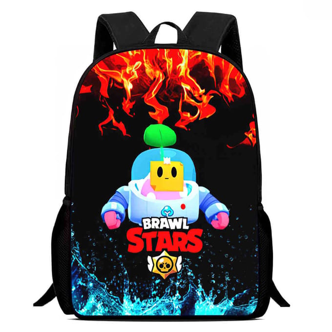 Brawl Stars Schooltas Hoge Definitie Print Multi-Functioneel Lichtgewicht Rugzak