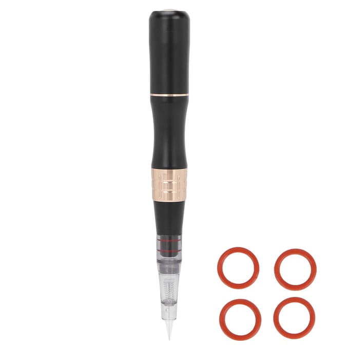 Krachtige Microblading Machine Wenkbrauw Lip Eyeliner Tattoo Machine EU Plug zwart