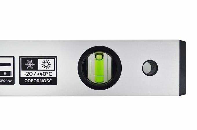 AWTools - Aluminium Waterpas - 60 cm - Precieze Meting - Lichtgewicht Constructie