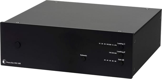 Hoogwaardige MM/MC Phono Voorversterker met Instelbare Impedantie en Capaciteit