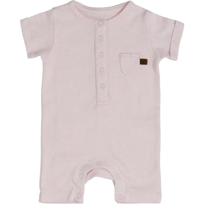 Baby's Only Boxpakje korte mouw Melange - Classic Roze - 68 - 100% ecologisch katoen - GOTS