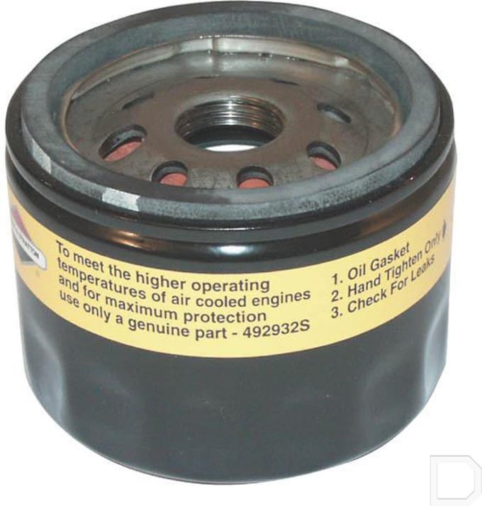 Briggs & Stratton 492932S oliefilter Ø 76mm buiten 3/4" 16UNF
