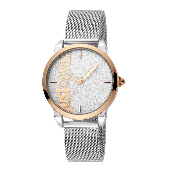 Just Cavalli Logo JC1L079M0095 34 mm WR 30mt