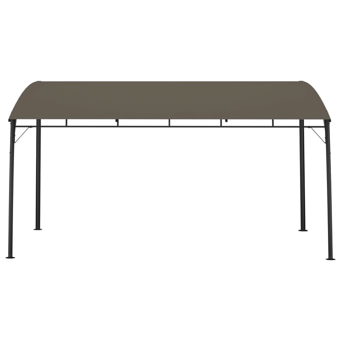 vidaXL - Zonneluifel - 4x3x2,55 - m - taupe