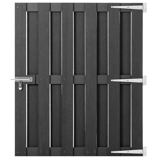Vidaxl Tuinpoort, Wpc, 100 X 112 Cm, Grijs