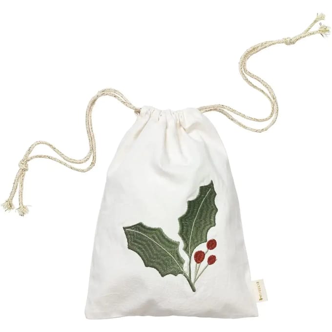 Geschenktas Fabelab Holly embroidery