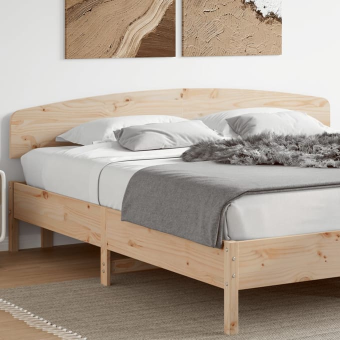 vidaXL - Hoofdbord - 180 - cm - massief - grenenhout