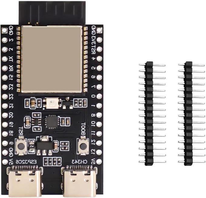 Ontwikkelingskaarten voor WiFi en Bluetooth, ESP-32 C6 Module met 512KB RAM, 4MB Flash en Type-C Interface, Geschikt voor Arduino Projecten