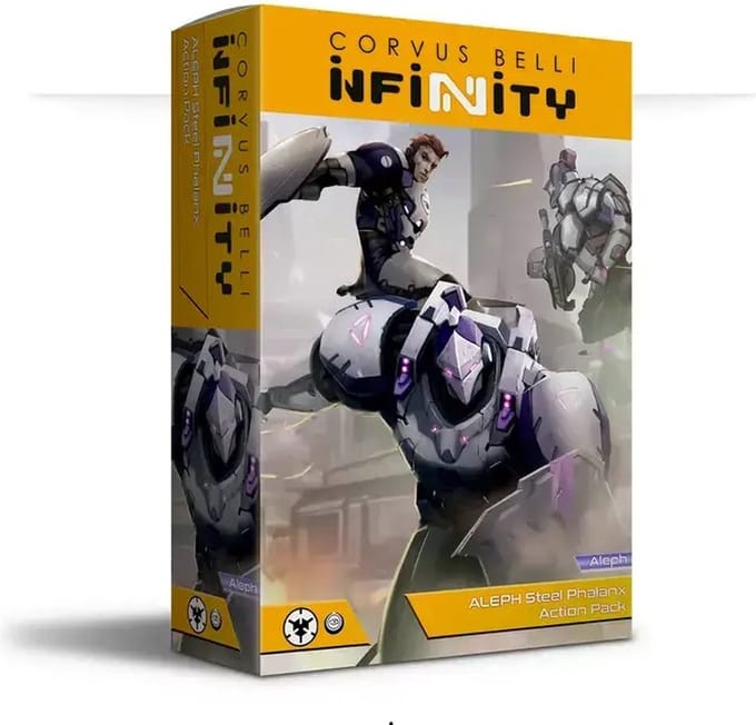 Corvus Belli Infinity Steel Phalanx Action Pack - 10 metalen miniaturen