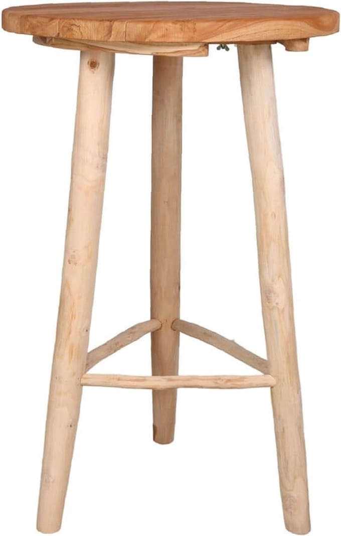 Van der Leeden Bartafel Teak - Ø70 cm