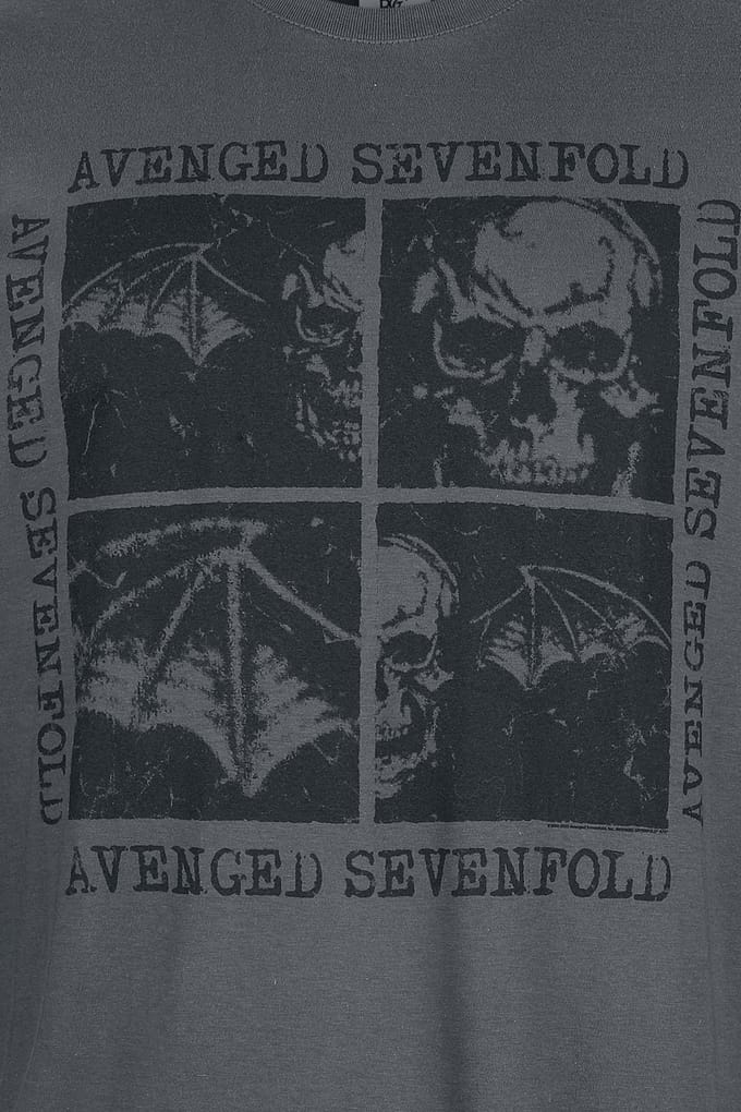 Avenged Sevenfold T-shirt - Collage - S tot 3XL - voor Mannen - grijs