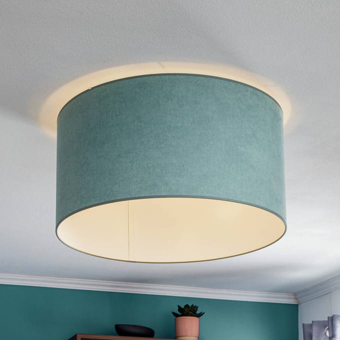 Duolla Plafondlamp Pastel Roller Ø 60 cm mintgroen