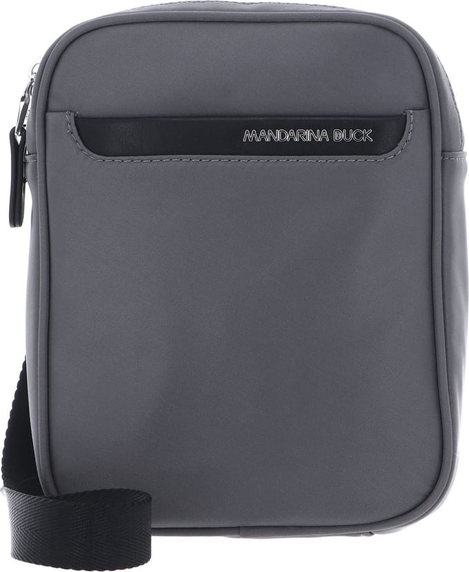 MANDARINA DUCK Schoudertas Hunter Urban Crossover Bag Smoked Pearl Grijs