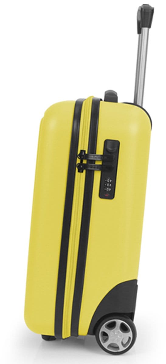 Gabol Handbagage koffer / Underseater / Trolley 44 x 30 x 20 cm - Future Plus - Geel