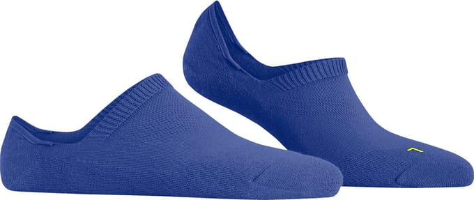 FALKE Cool Kick onzichtbar eenkleurig functioneel materiaal footies dames blauw - maat 35-36