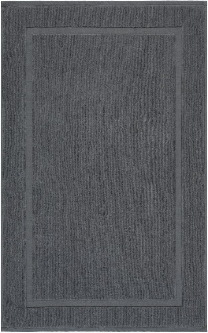 Luxe katoenen badmat - 1200 GSM - 60 x 100 cm - Steel Grey