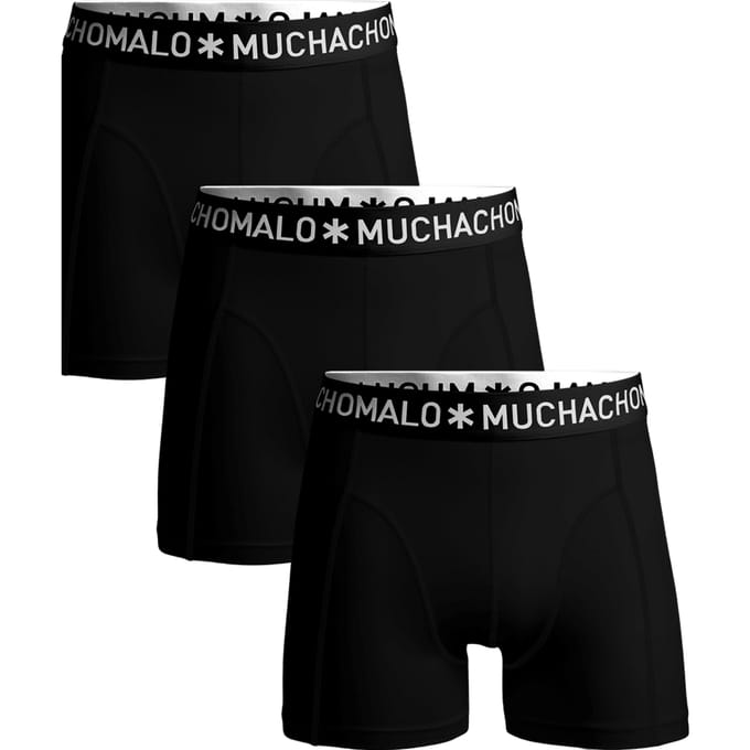 Muchachomalo Jongens 3-pack boxershorts effen