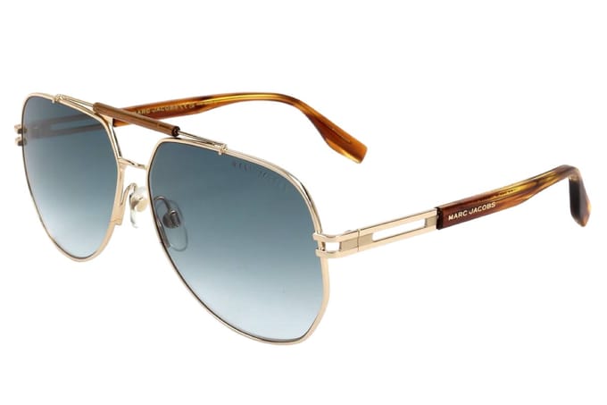 Marc Jacobs 673/S HR308 Zonnebril - Heren - Goudkleurig