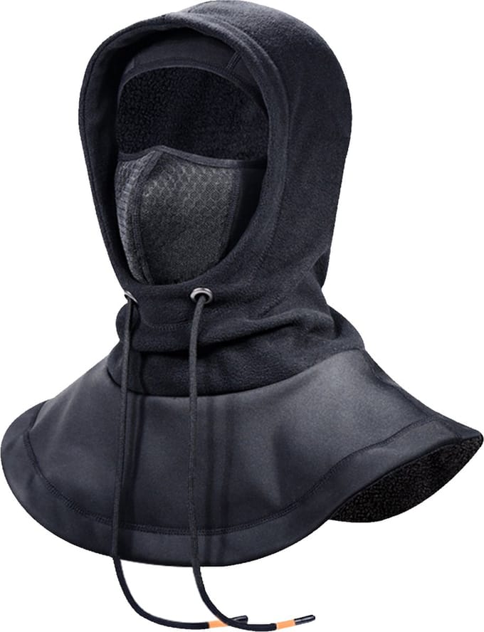 Somstyle Luxe Bivakmuts - Winddichte Balaclava met Capuchon - Ski Masker - Nekwarmer - Zwart