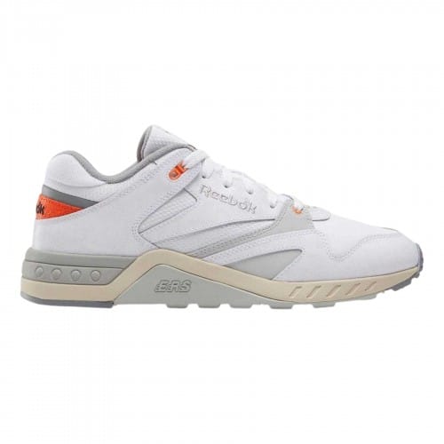 Reebok Dames 4000 Leren Sneakers (Wit/Grijs)