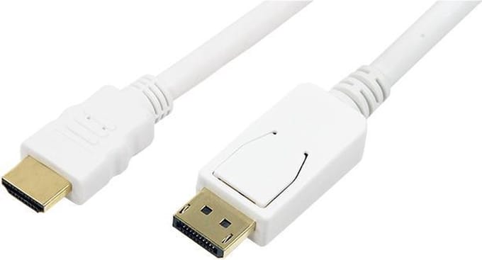 Logilink - CV0065 - Displayport / Hdmi - 3m - Wit