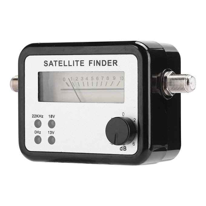 SF9504dB Draagbare Satelliet SAT Finder Signaalsterktemeter met Digitaal Display gray