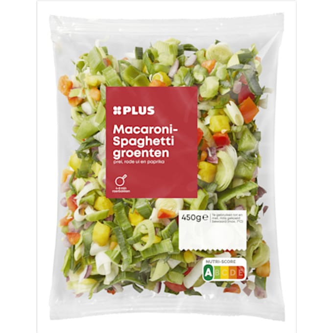 Macaroni-spaghetti groenten