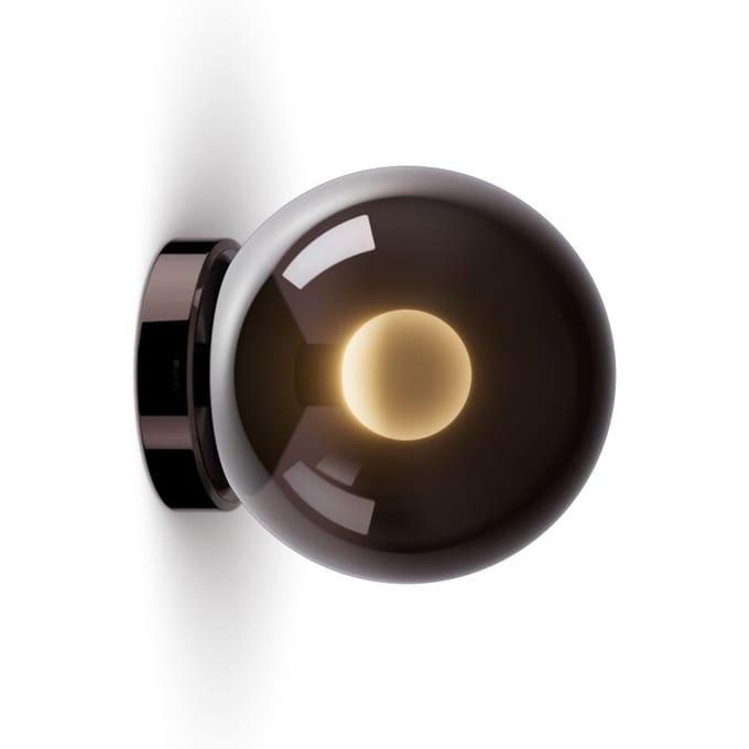 Occhio Luna scura up Wandlamp - phantom - 16 cm