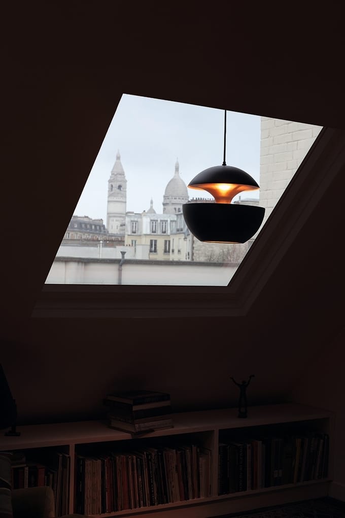 DCWéditions - HERE COMES THE SUN hanglamp - zwart/koper - 250